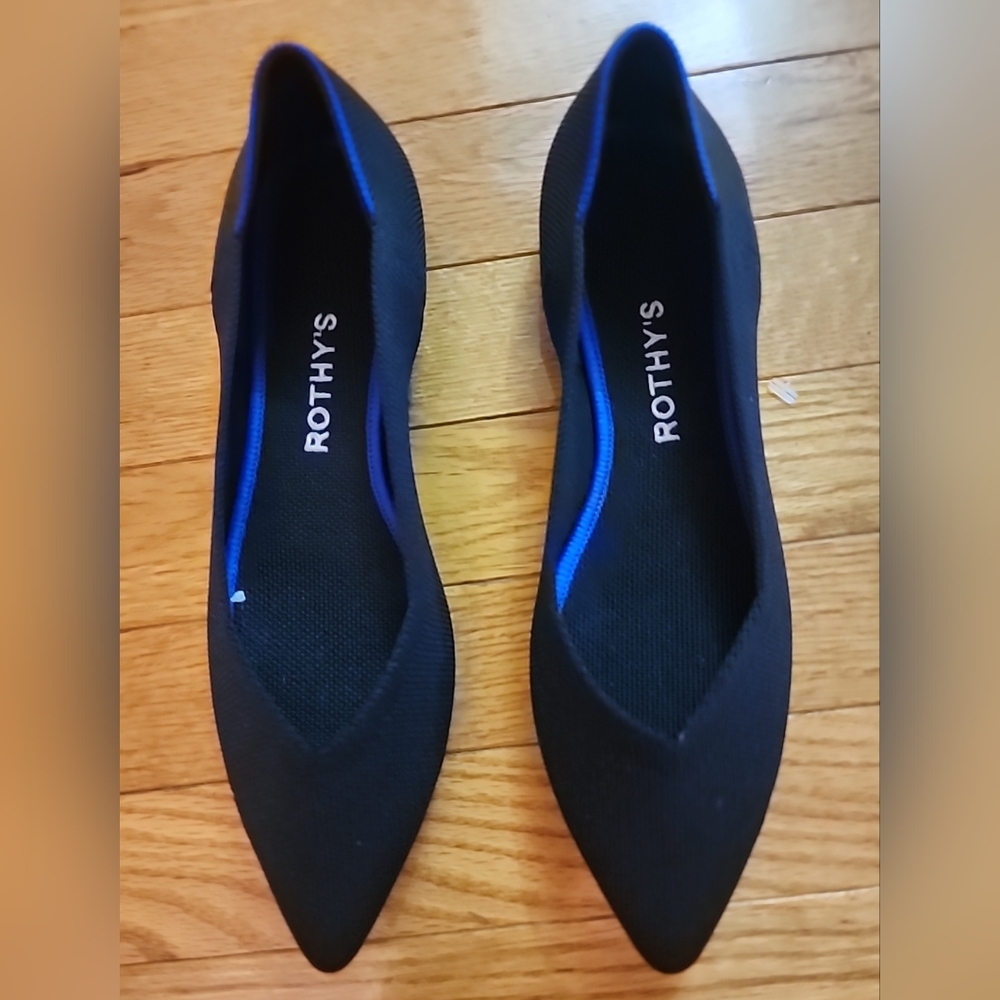 Rothy's The Point Women's Black Flats